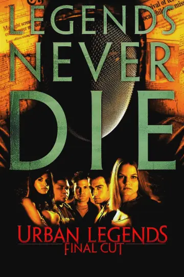 Poster to the movie "Urban Legends: Final Cut" #1009475