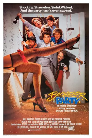 Poster to the movie "Bachelor Party" #855219
