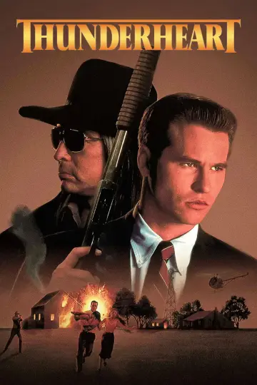 Poster to the movie "Thunderheart" #1017740
