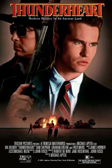 Poster to the movie "Thunderheart" #687234