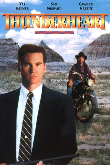 Poster to the movie "Thunderheart" #687237