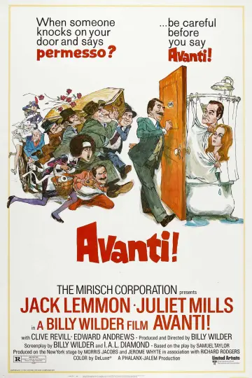 Poster to the movie "Avanti!" #1072454
