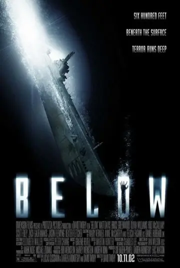 Poster to the movie "Below" #1002260