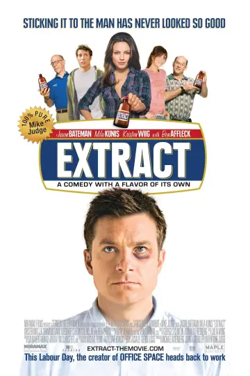Poster to the movie "Extract" #1021053