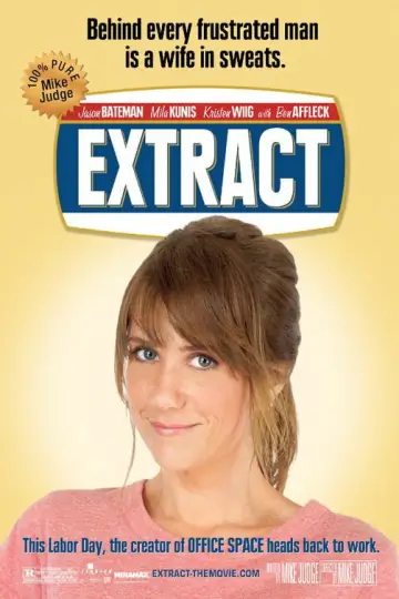 Poster to the movie "Extract" #1021059