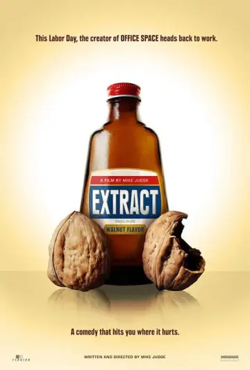 Poster to the movie "Extract" #1021060