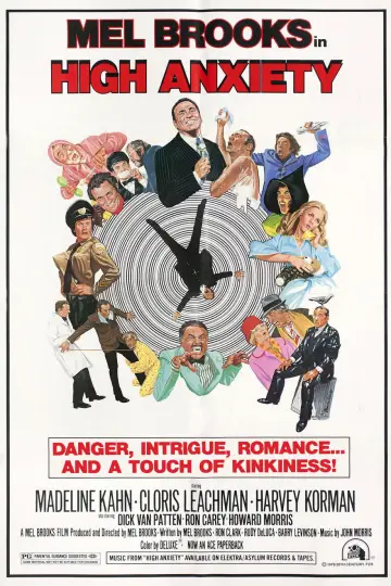 Poster to the movie "High Anxiety" #998880