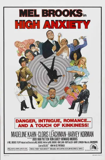 Poster to the movie "High Anxiety" #998882