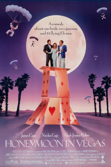 Poster to the movie "Honeymoon in Vegas" #1070384