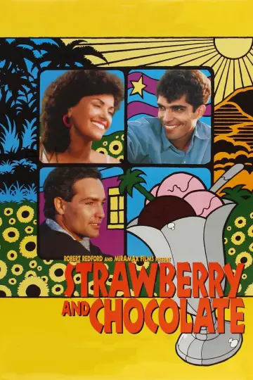 Poster to the movie "Strawberry and Chocolate" #1147211