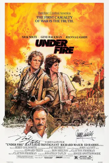 Poster to the movie "Under Fire" #1035894