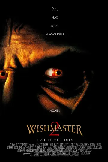 Poster to the movie "Wishmaster 2: Evil Never Dies" #907832