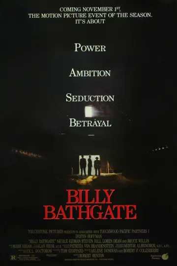 Poster to the movie "Billy Bathgate" #939380