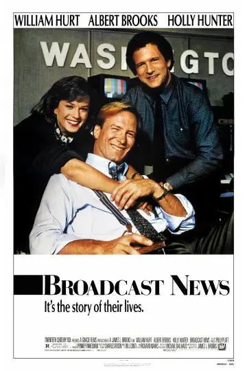 Poster to the movie "Broadcast News" #995819