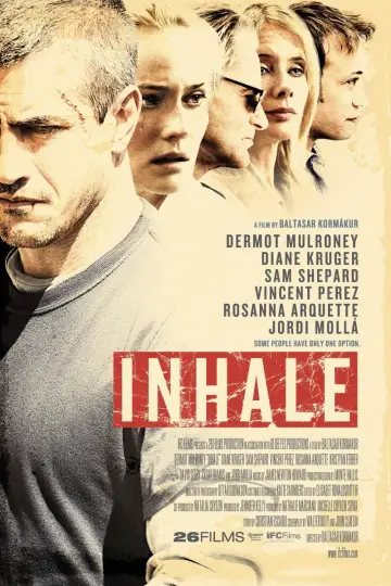 Poster to the movie "Inhale" #1127540