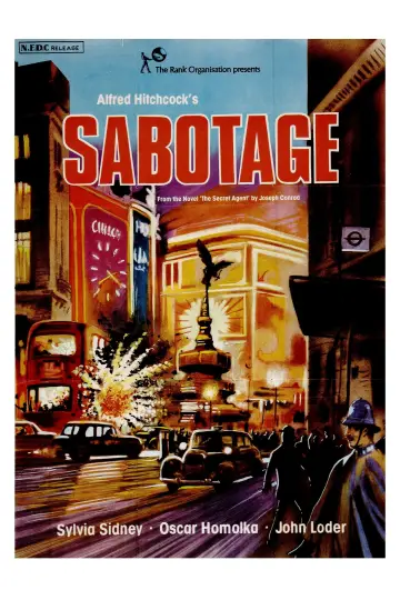 Poster to the movie "Sabotage" #1028211
