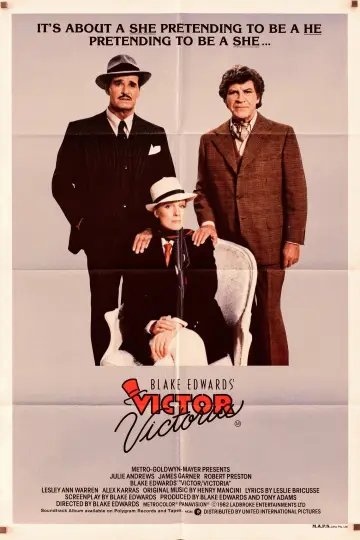 Poster to the movie "Victor/Victoria" #972833