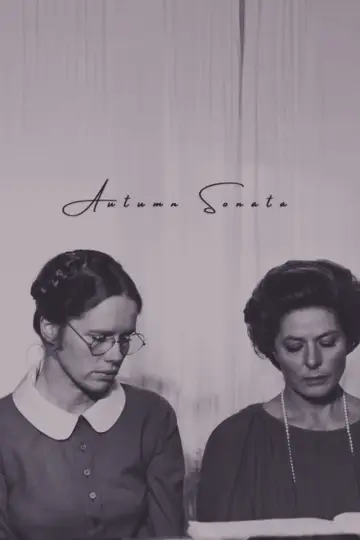 Poster to the movie "Autumn Sonata" #1201582