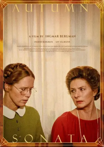 Poster to the movie "Autumn Sonata" #962236