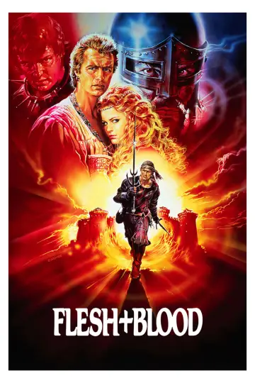 Poster to the movie "Flesh + Blood" #114759