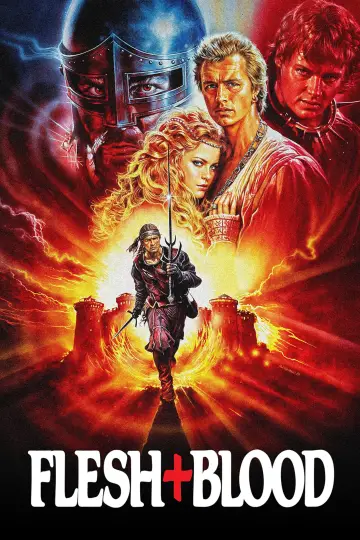 Poster to the movie "Flesh + Blood" #946902