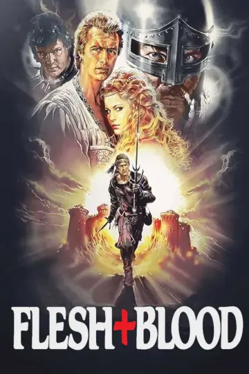 Poster to the movie "Flesh + Blood" #946904