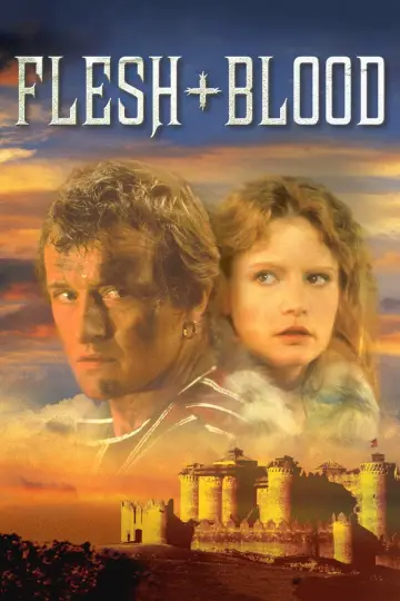 Poster to the movie "Flesh + Blood" #946906