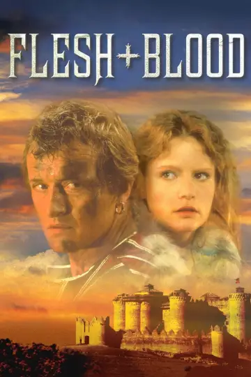 Poster to the movie "Flesh + Blood" #946907