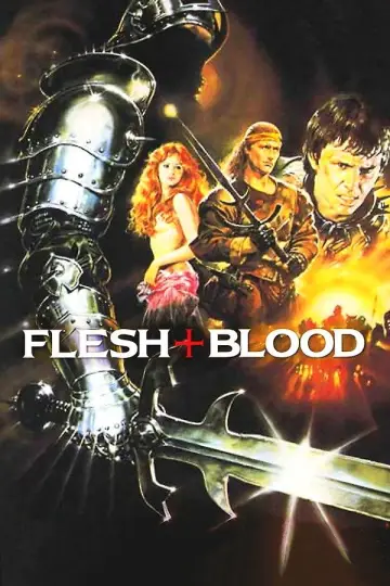 Poster to the movie "Flesh + Blood" #946911