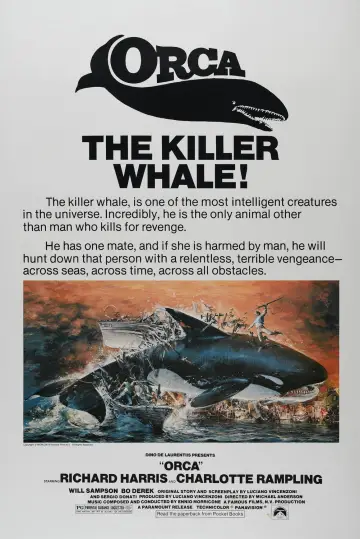 Poster to the movie "Orca" #901775