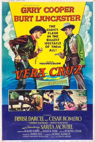 Poster to the movie "Vera Cruz" #1085137