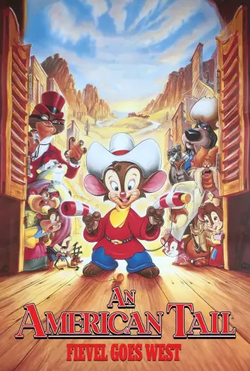 Poster to the movie "An American Tail: Fievel Goes West" #907495