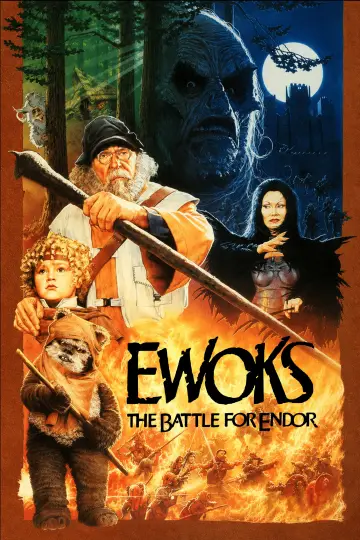 Poster to the movie "Ewoks: The Battle for Endor" #1438524