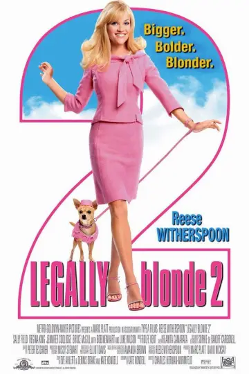 Poster to the movie "Legally Blonde 2: Red, White & Blonde" #673113