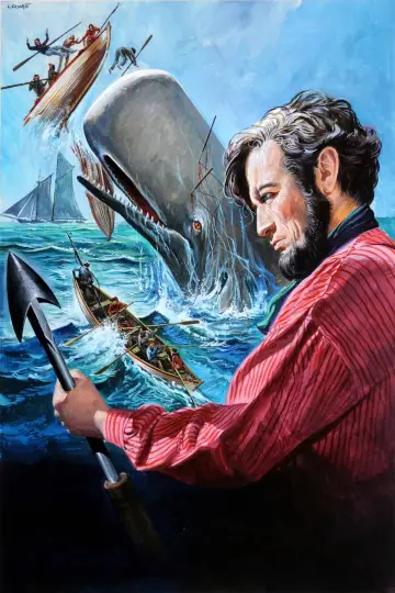 Poster to the movie "Moby Dick" #1647471