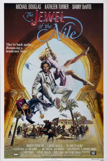 Poster to the movie "The Jewel of the Nile" #112775