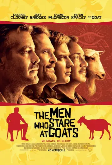 Poster to the movie "The Men Who Stare at Goats" #894433