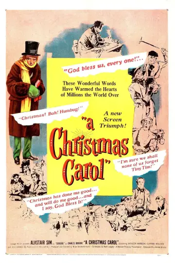 Poster to the movie "Scrooge" #1019502