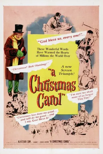 Poster to the movie "Scrooge" #74897