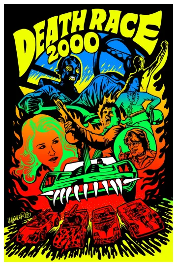 Poster to the movie "Death Race 2000" #921809