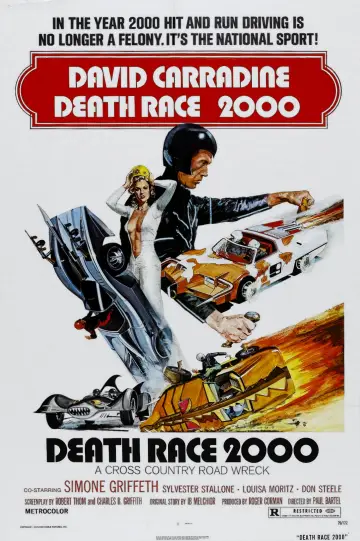 Poster to the movie "Death Race 2000" #921811