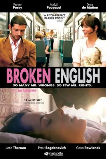 Poster to the movie "Broken English" #1104878