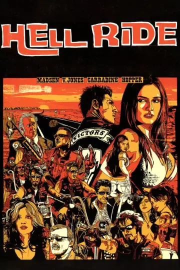 Poster to the movie "Hell Ride" #1099193