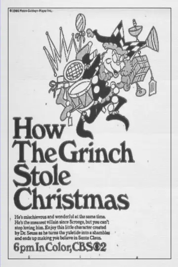 Poster to the movie "How the Grinch Stole Christmas!" #987034
