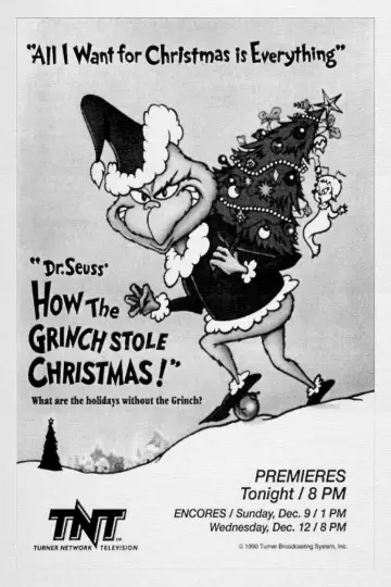 Poster to the movie "How the Grinch Stole Christmas!" #987037