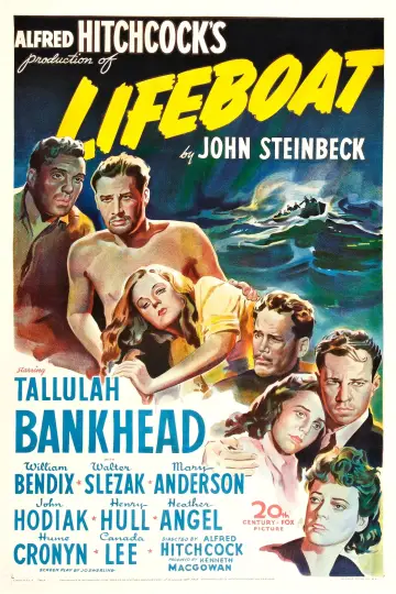 Poster to the movie "Lifeboat" #221060