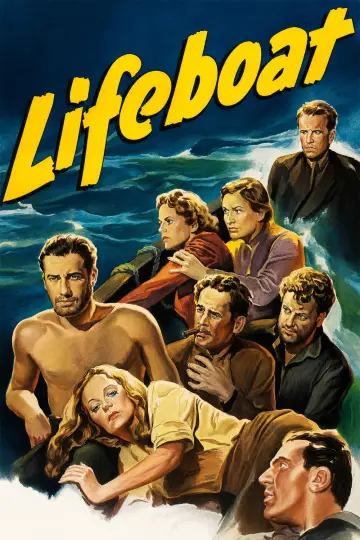 Poster to the movie "Lifeboat" #988229