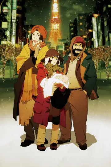 Poster to the movie "Tokyo Godfathers" #728704