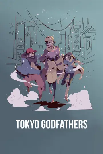 Poster to the movie "Tokyo Godfathers" #877224
