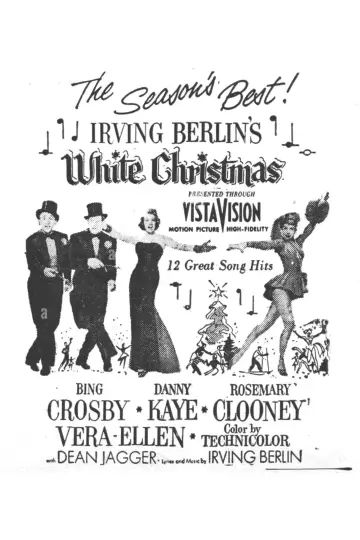 Poster to the movie "White Christmas" #1199363